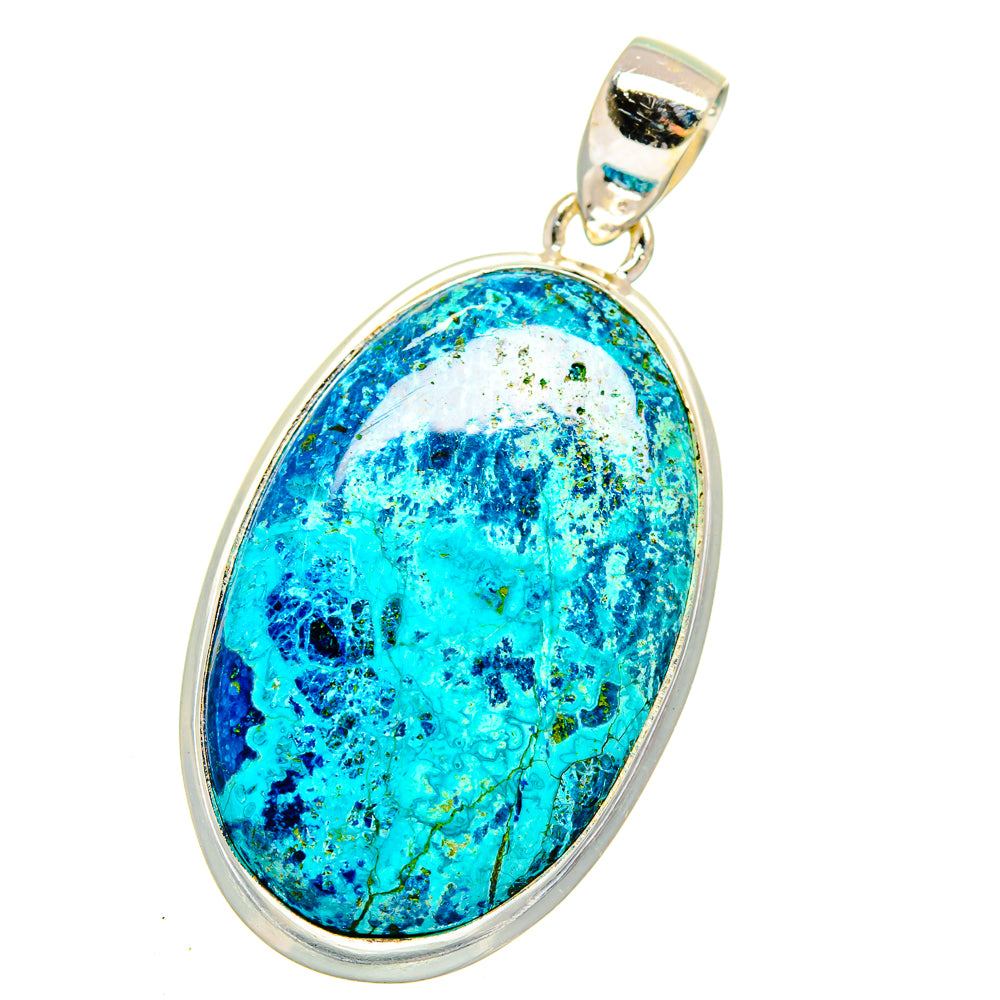 Shattuckite Pendants handcrafted by Anasilvercos - PD15985