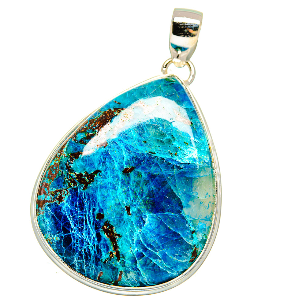 Shattuckite Pendants handcrafted by Anasilvercos - PD15986