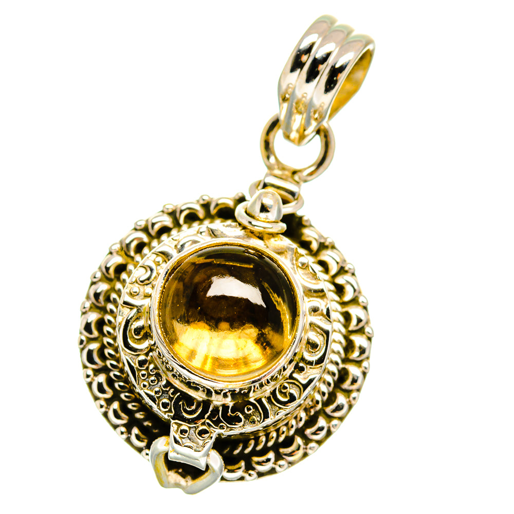 Citrine Pendants handcrafted by Anasilvercos - PD16013