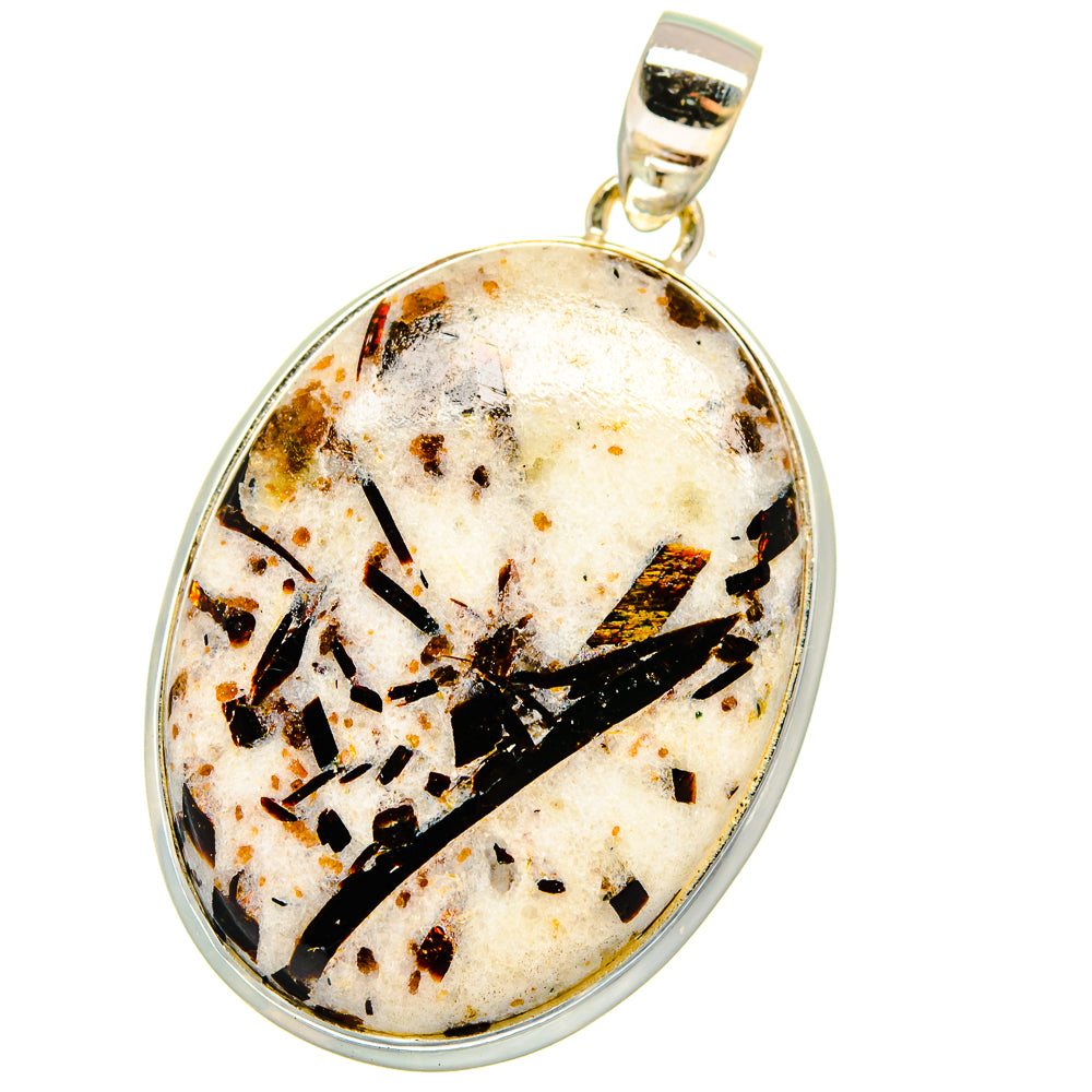 Astrophyllite Pendants handcrafted by Anasilvercos - PD16027