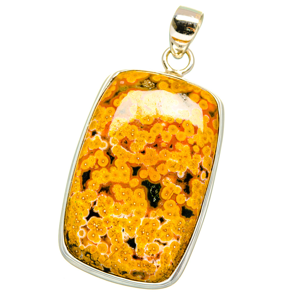 Ocean Jasper Pendants handcrafted by Anasilvercos - PD16029