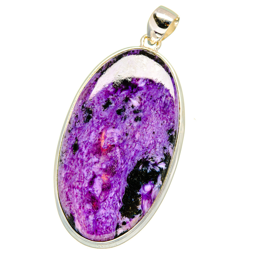 Charoite Pendants handcrafted by Anasilvercos - PD16040