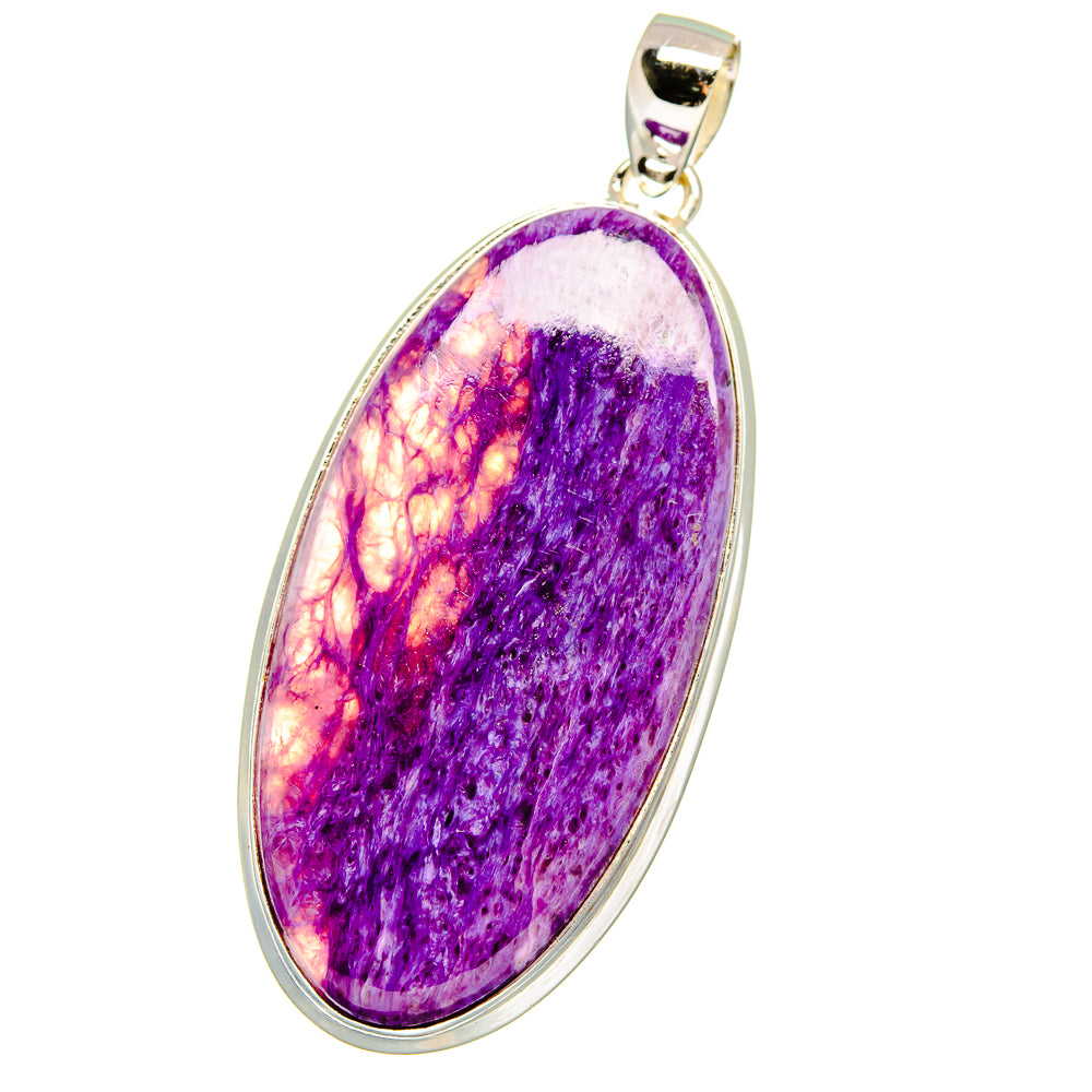 Charoite Pendants handcrafted by Anasilvercos - PD16042
