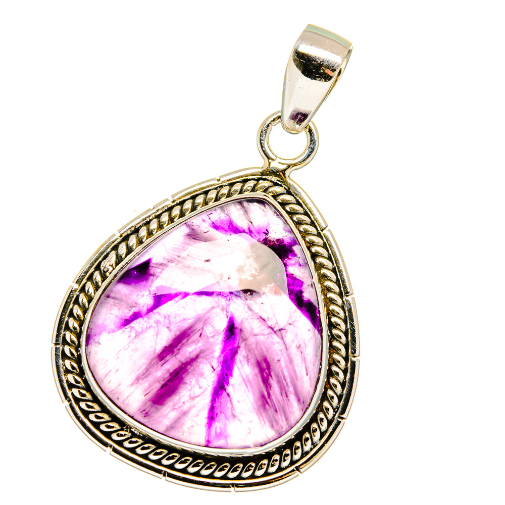 Star Amethyst Pendants handcrafted by Anasilvercos - PD16046