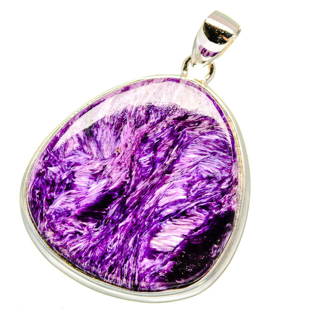 Charoite Pendants handcrafted by Anasilvercos - PD16047