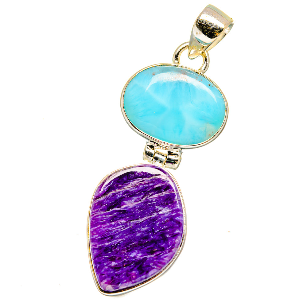 Charoite Pendants handcrafted by Anasilvercos - PD16055