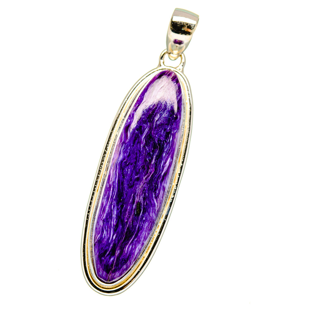 Charoite Pendants handcrafted by Anasilvercos - PD16066