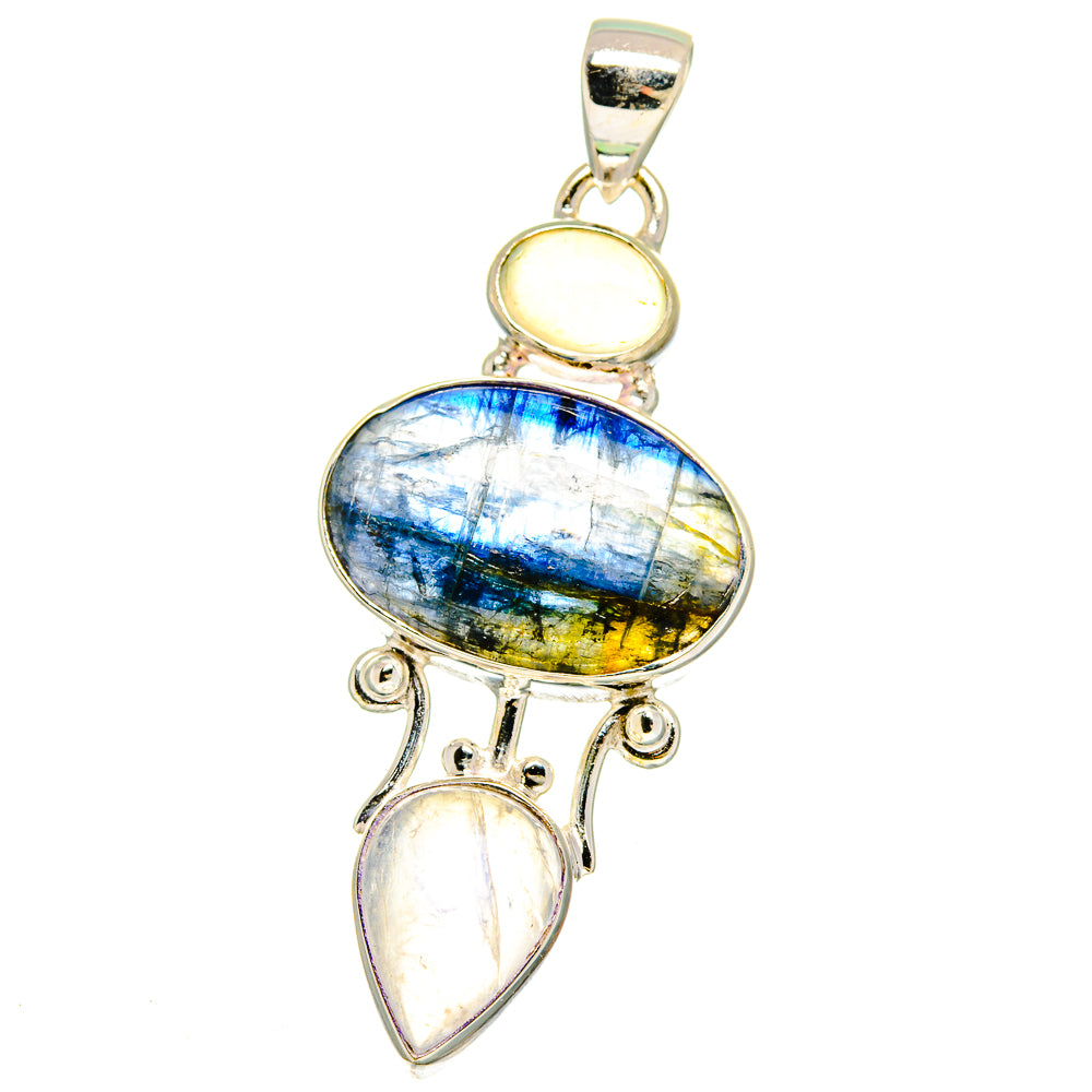 Kyanite Pendants handcrafted by Anasilvercos - PD16075