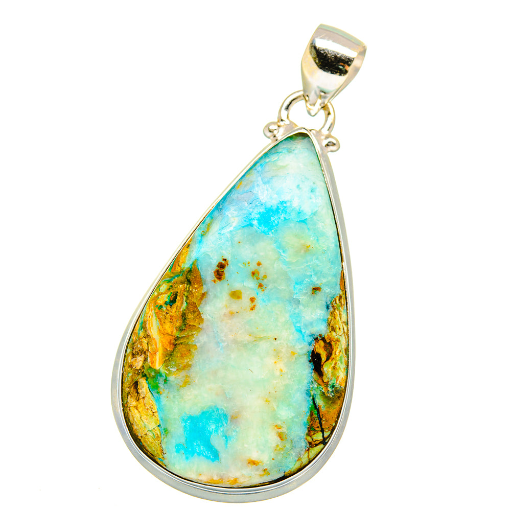 Peruvian Opal Pendants handcrafted by Anasilvercos - PD16099