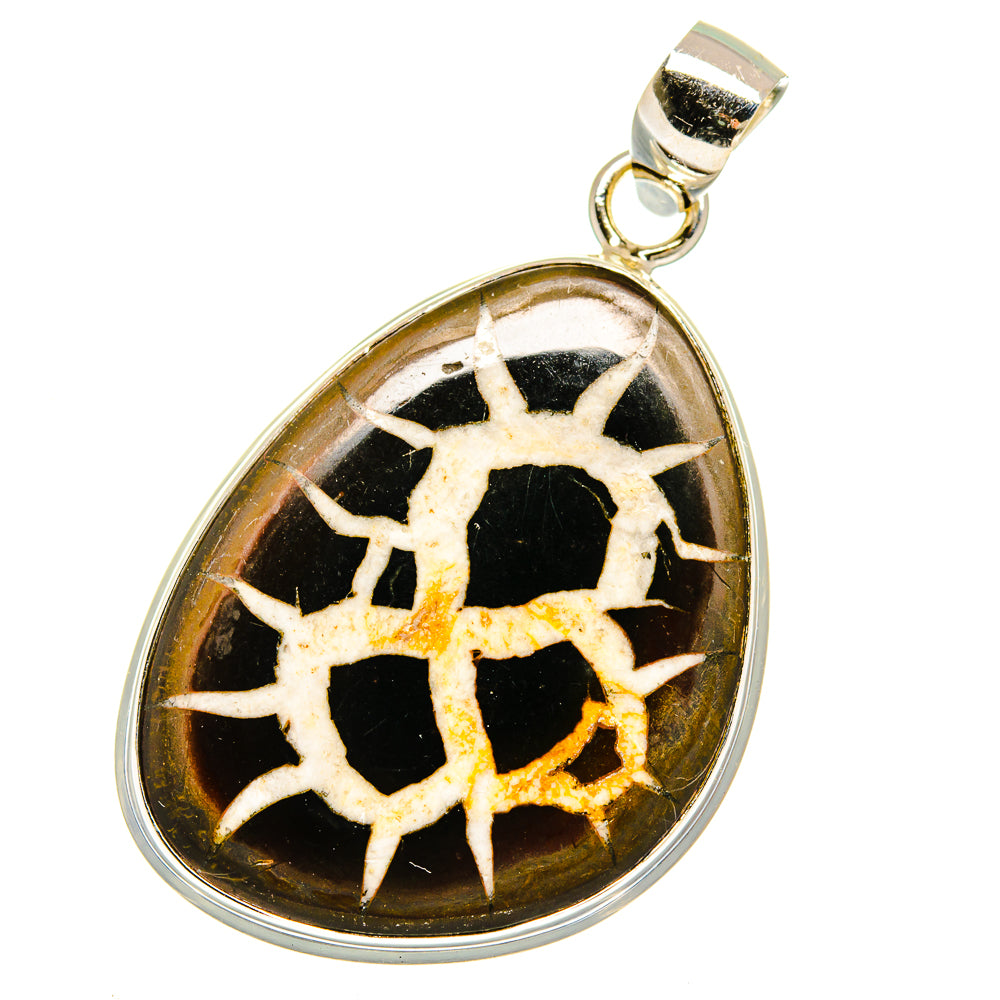 Septarian Geode Pendants handcrafted by Anasilvercos - PD16106
