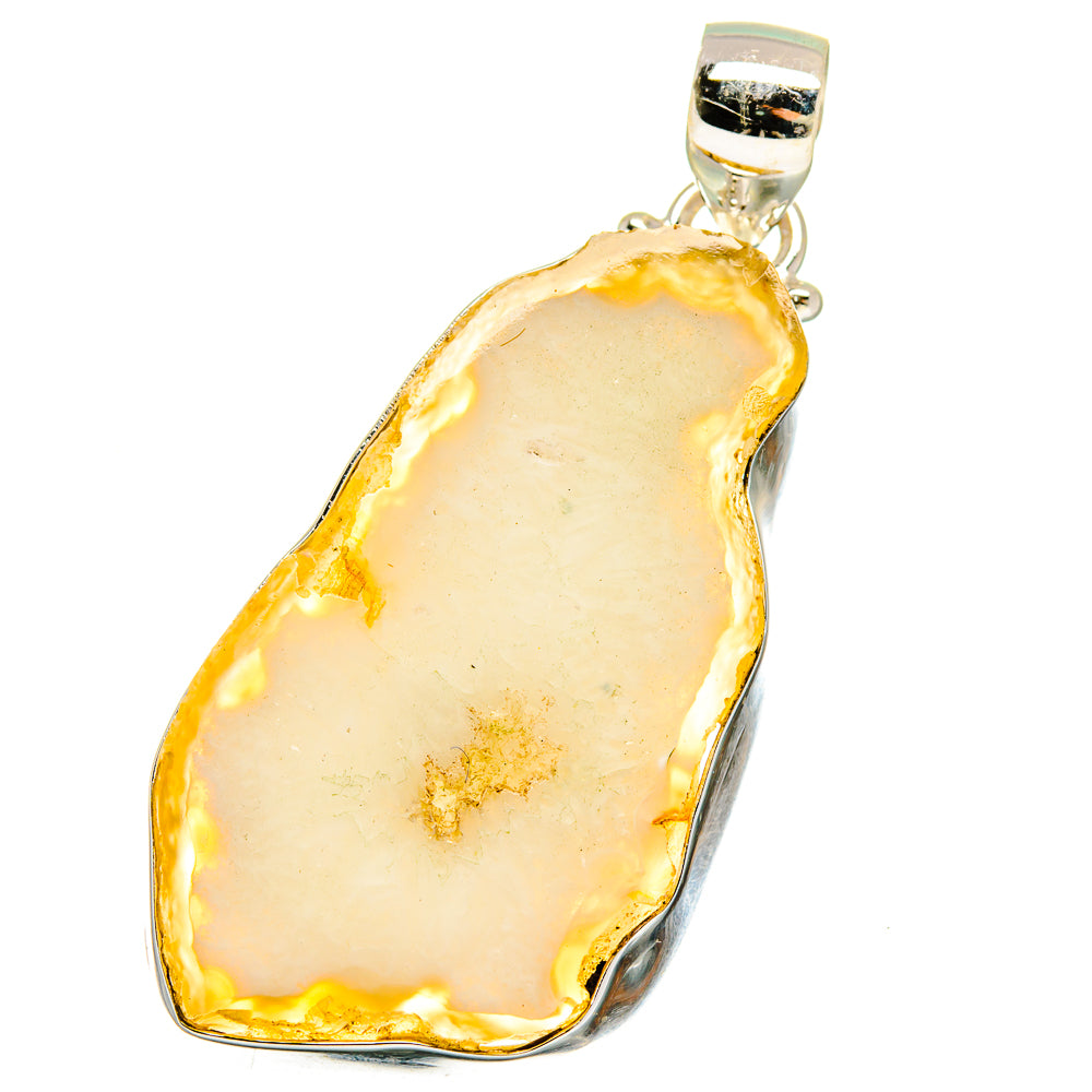 Geode Slice Pendants handcrafted by Anasilvercos - PD16115
