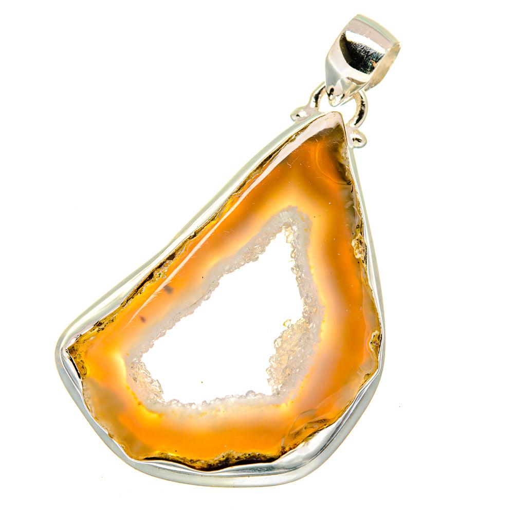 Geode Slice Pendants handcrafted by Anasilvercos - PD16116
