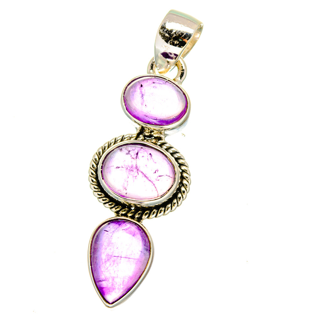 Amethyst Pendants handcrafted by Anasilvercos - PD16130