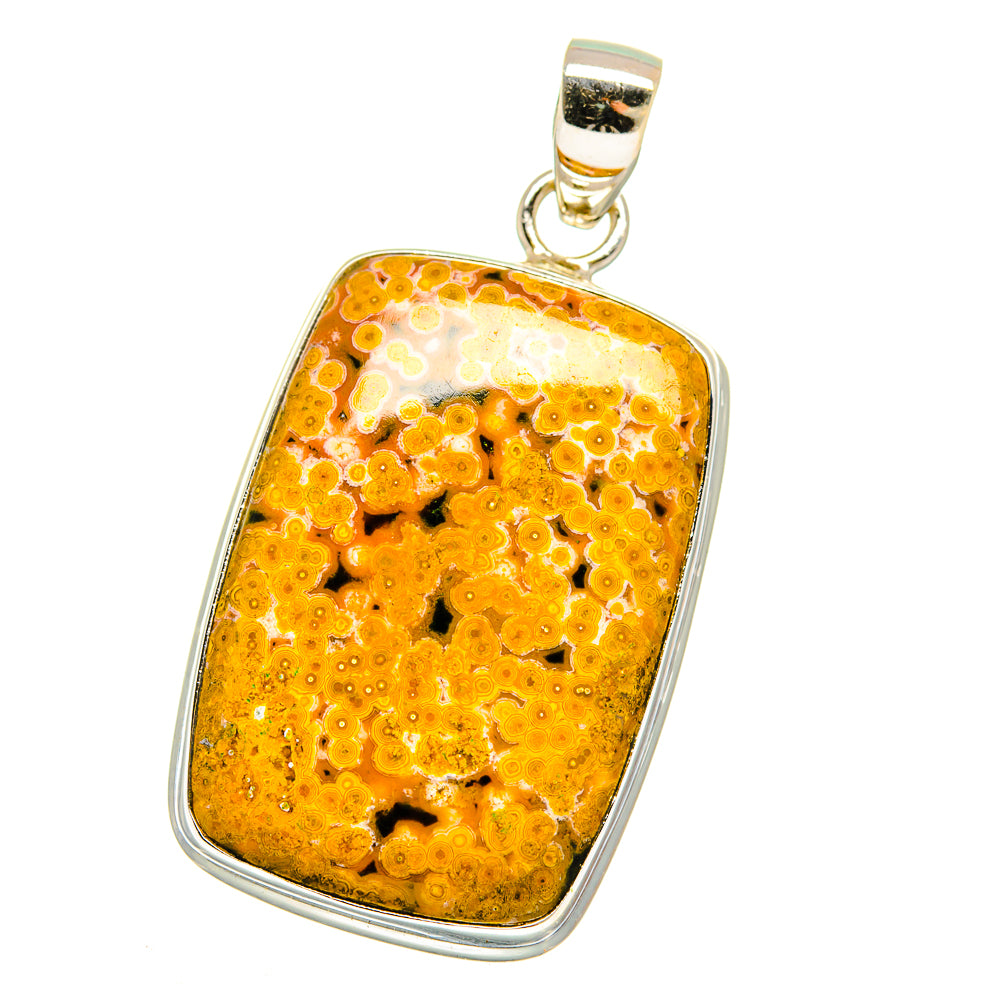 Ocean Jasper Pendants handcrafted by Anasilvercos - PD16138