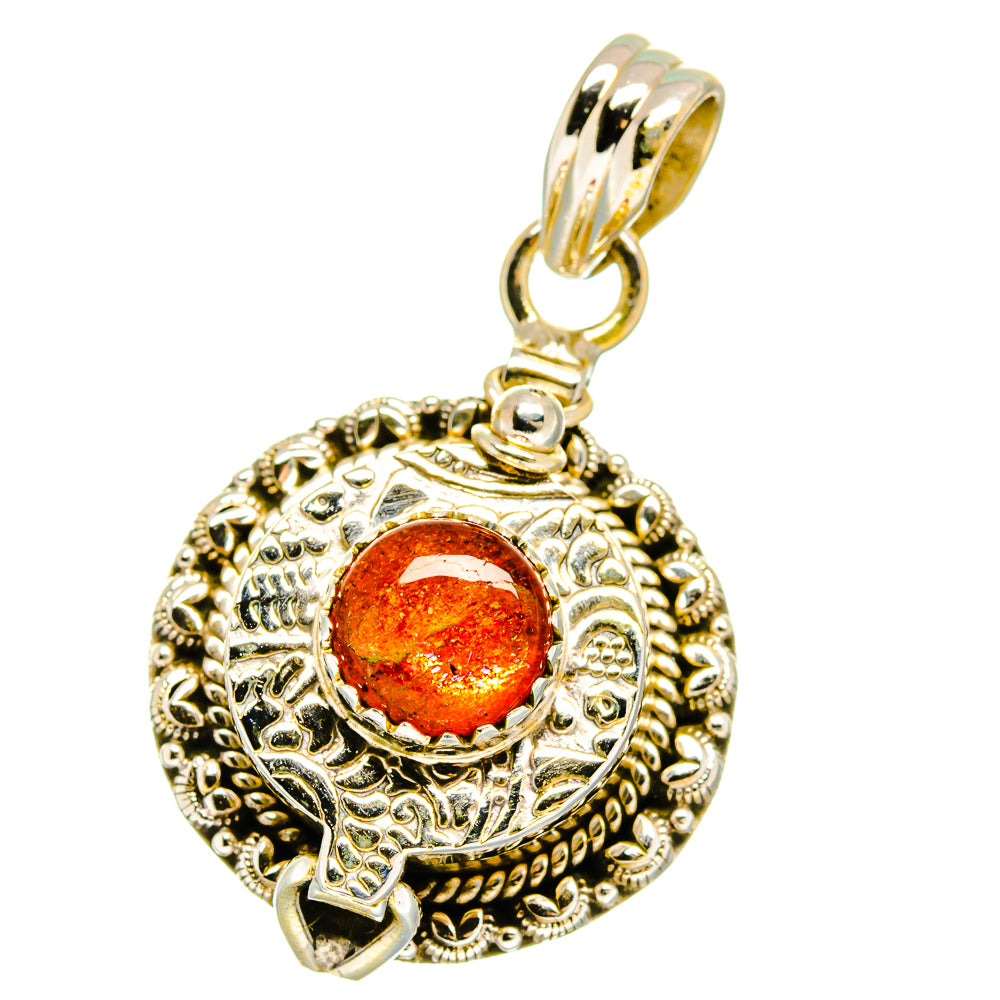 Sunstone Pendants handcrafted by Anasilvercos - PD16165
