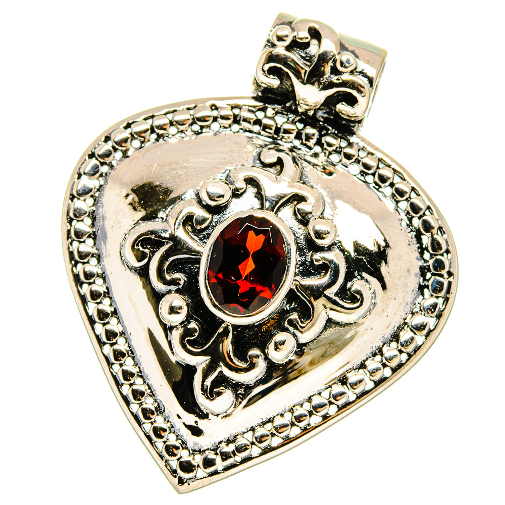 Garnet Pendants handcrafted by Anasilvercos - PD16175