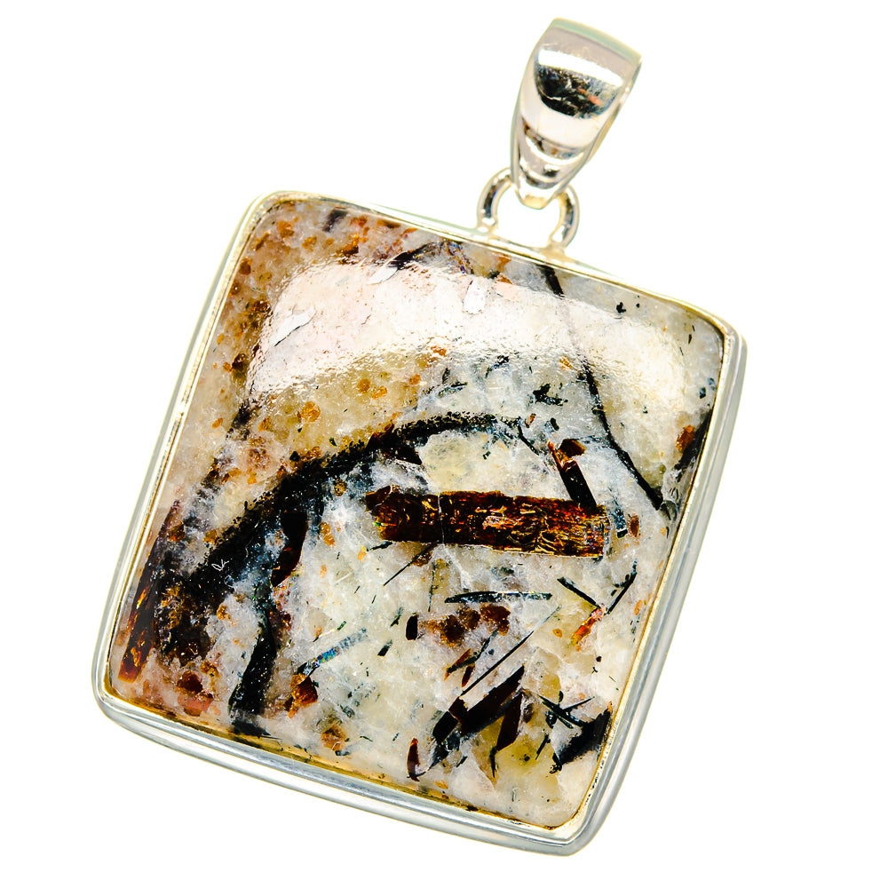 Astrophyllite Pendants handcrafted by Anasilvercos - PD16193