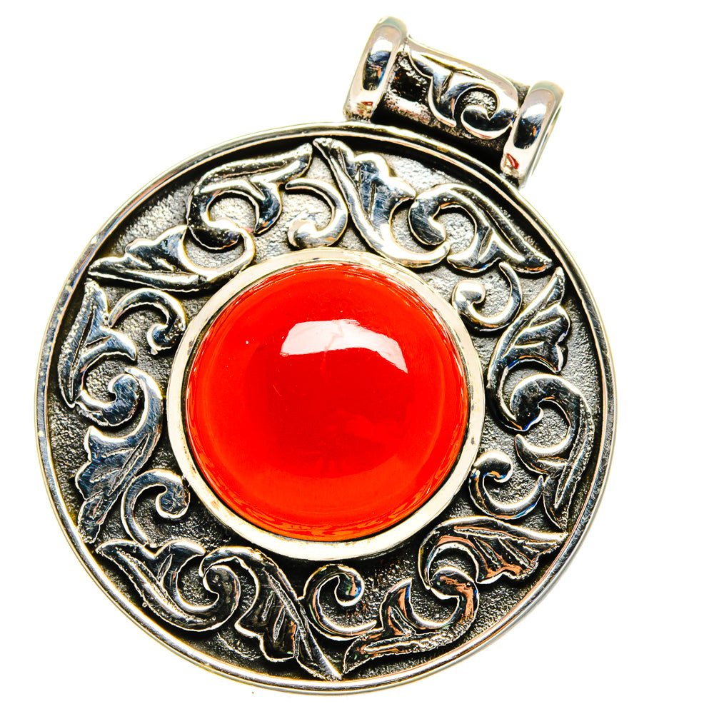Red Onyx Pendants handcrafted by Anasilvercos - PD16207