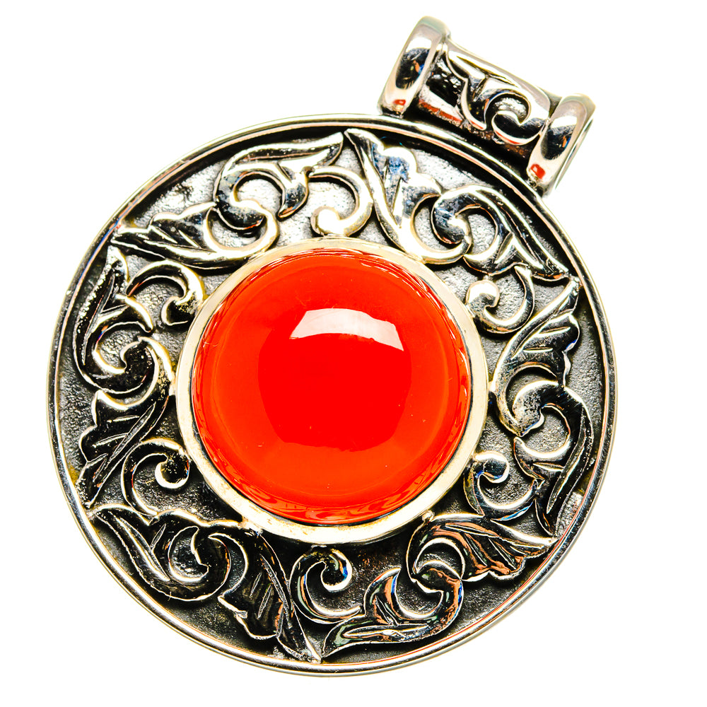 Carnelian Pendants handcrafted by Anasilvercos - PD16211