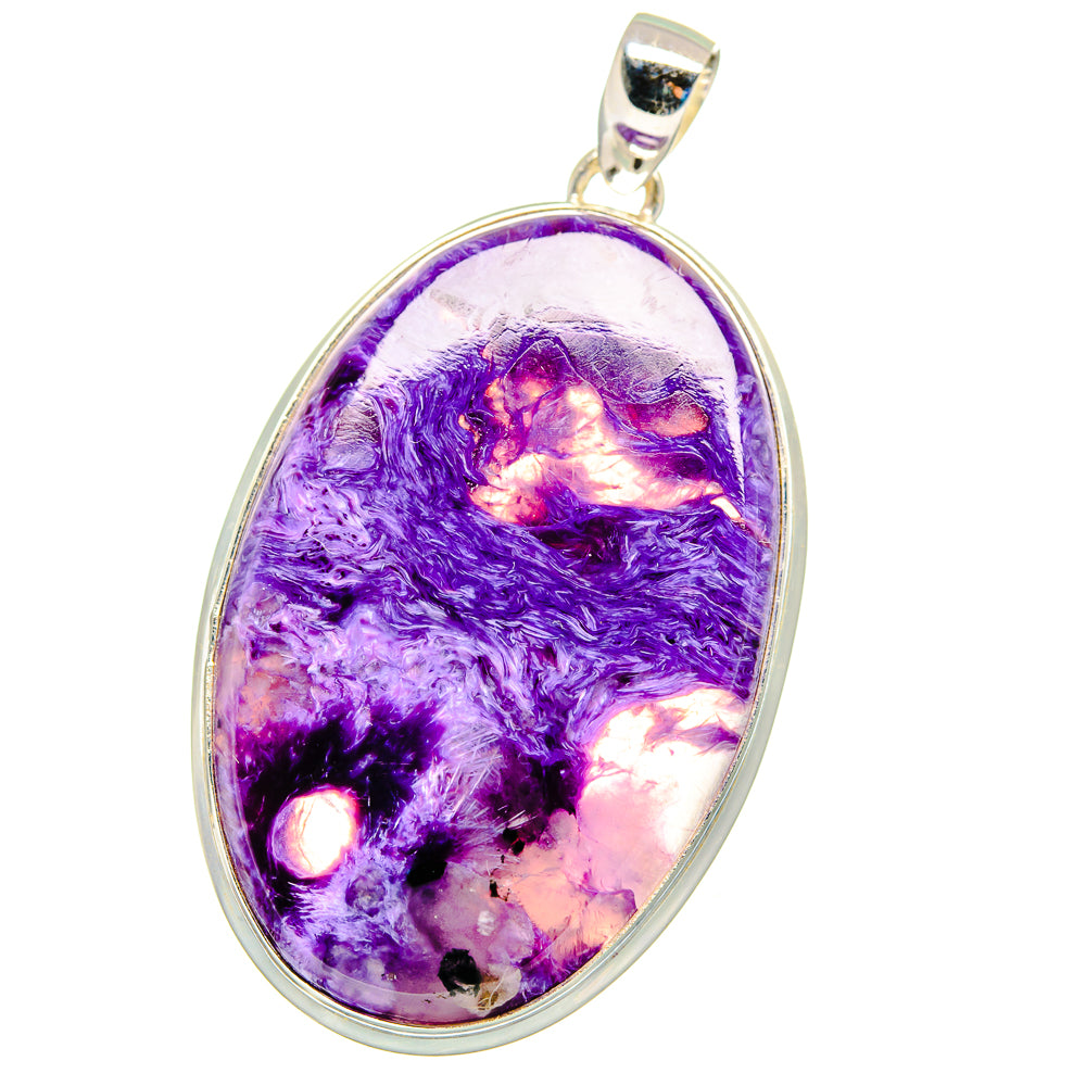 Charoite Pendants handcrafted by Anasilvercos - PD16223