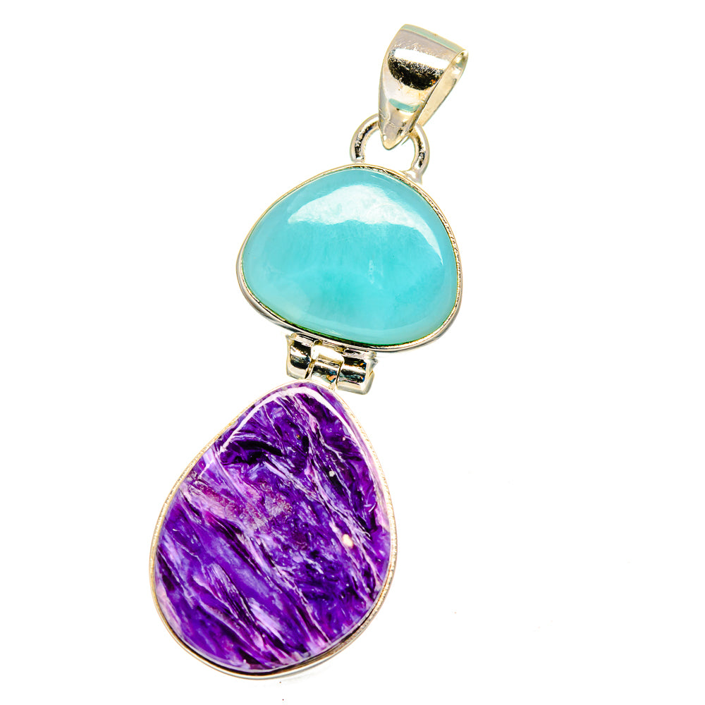 Charoite Pendants handcrafted by Anasilvercos - PD16224