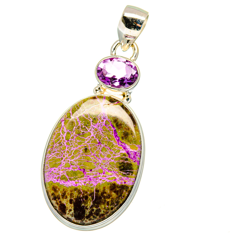 Stichtite Pendants handcrafted by Anasilvercos - PD16229