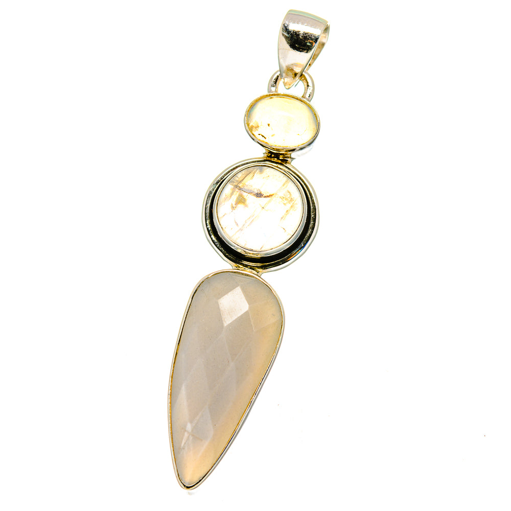 Moonstone Pendants handcrafted by Anasilvercos - PD16267