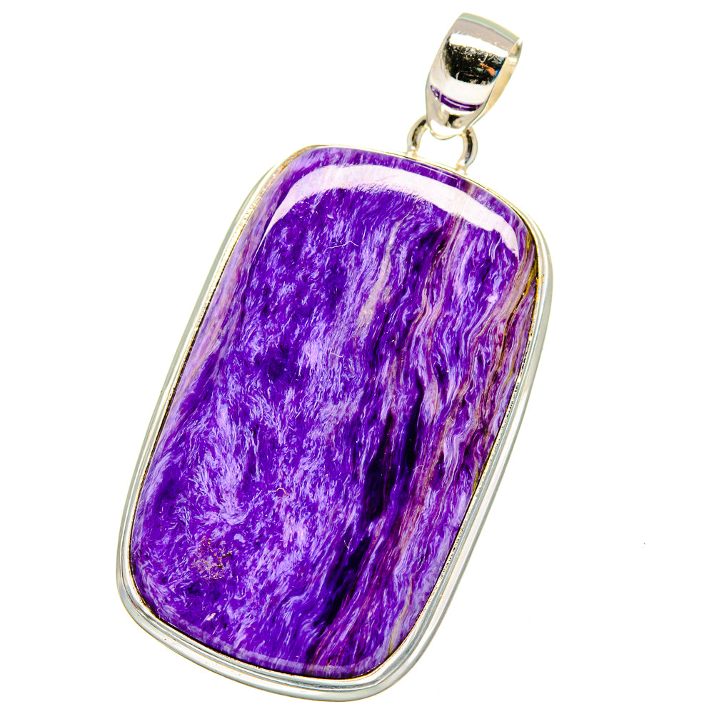 Charoite Pendants handcrafted by Anasilvercos - PD16288