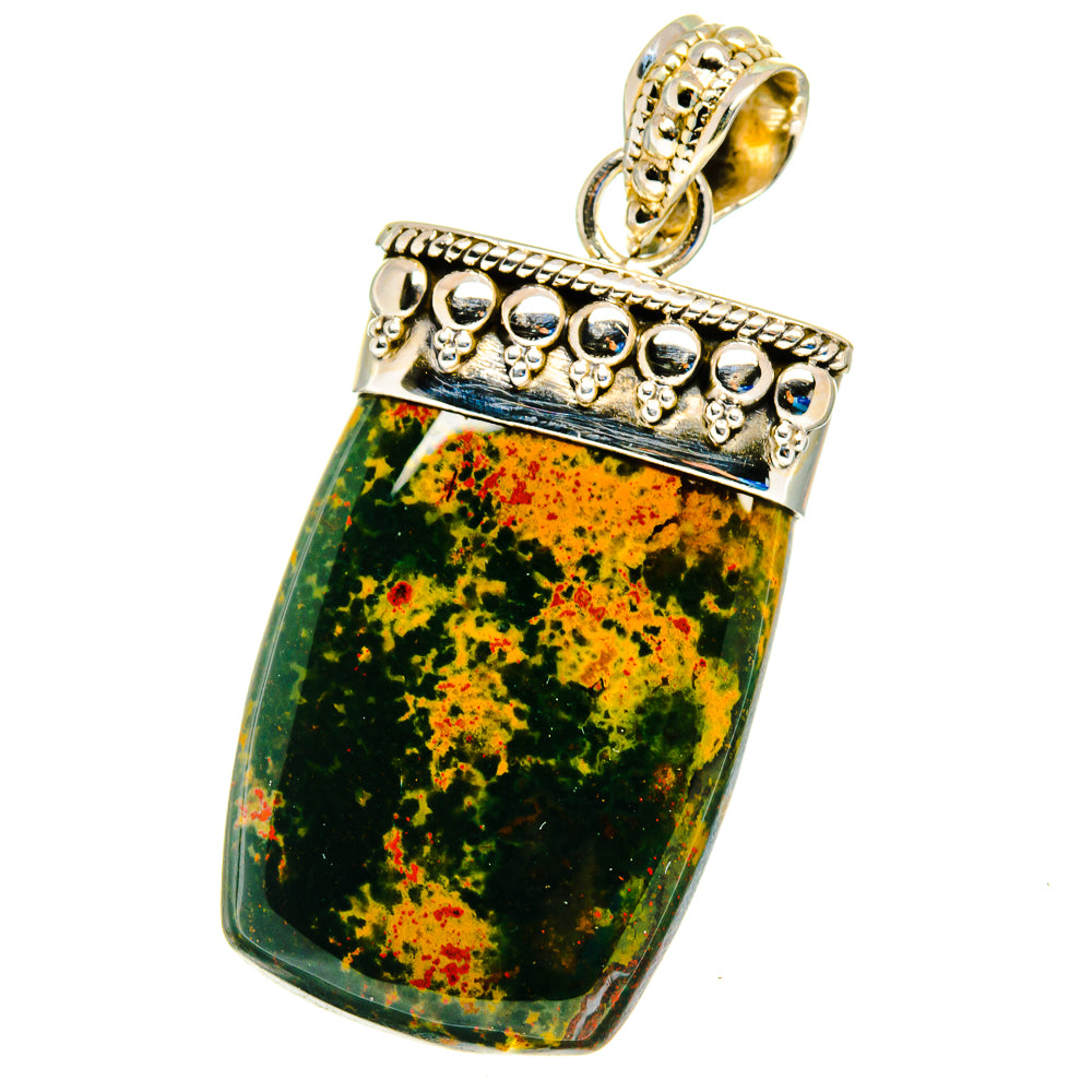 Ocean Jasper Pendants handcrafted by Anasilvercos - PD16291
