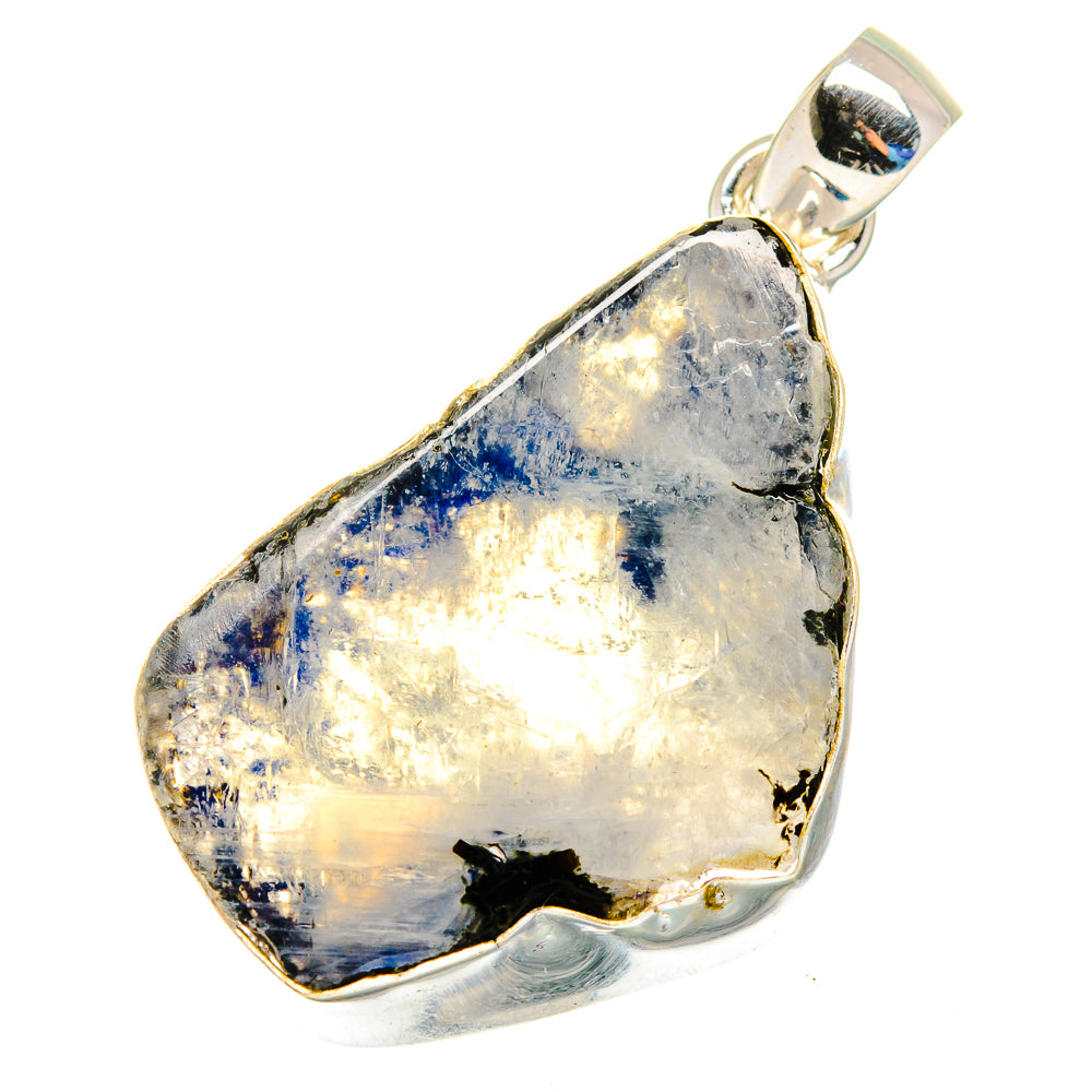 Rainbow Moonstone Pendants handcrafted by Anasilvercos - PD16317