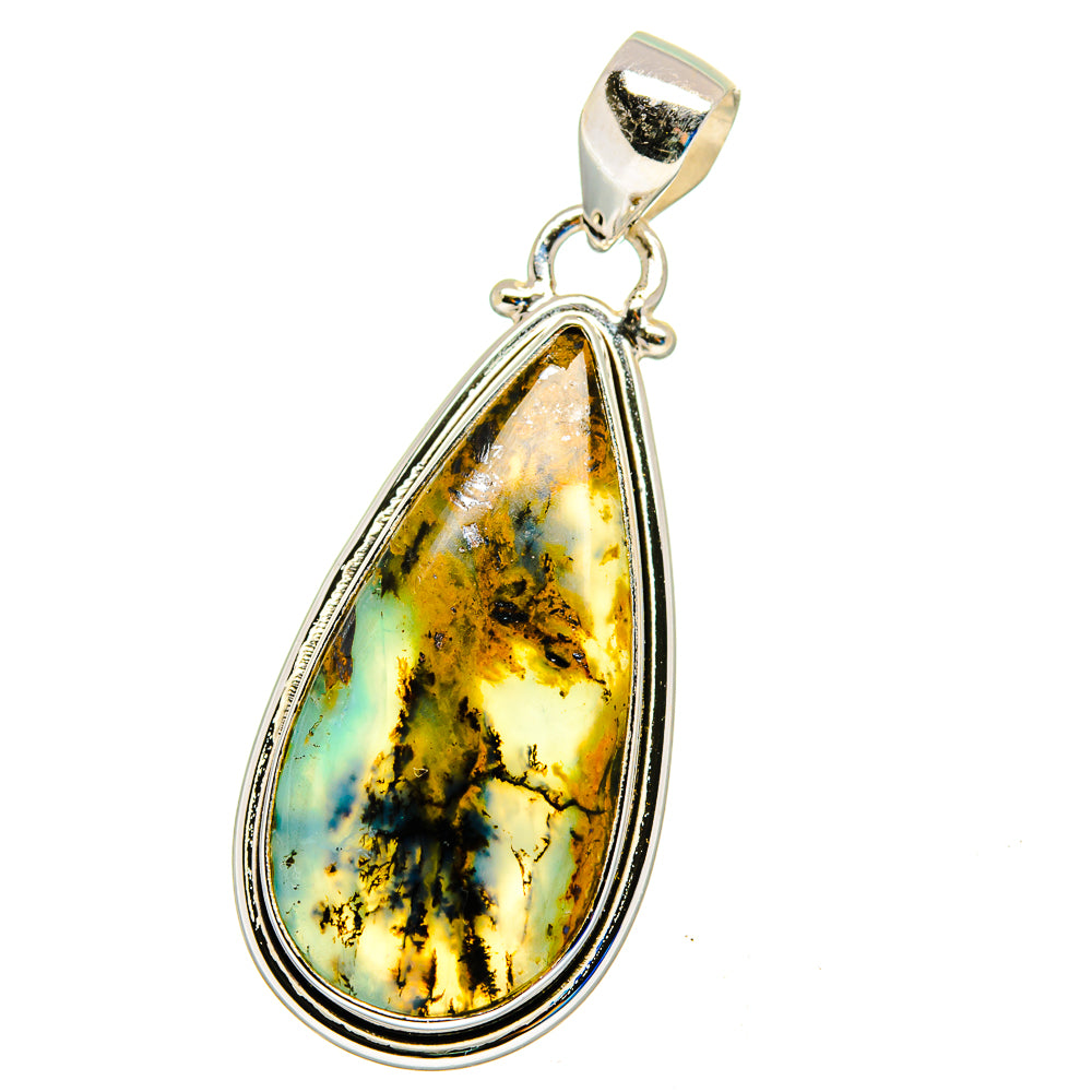 Peruvian Opal Pendants handcrafted by Anasilvercos - PD16326