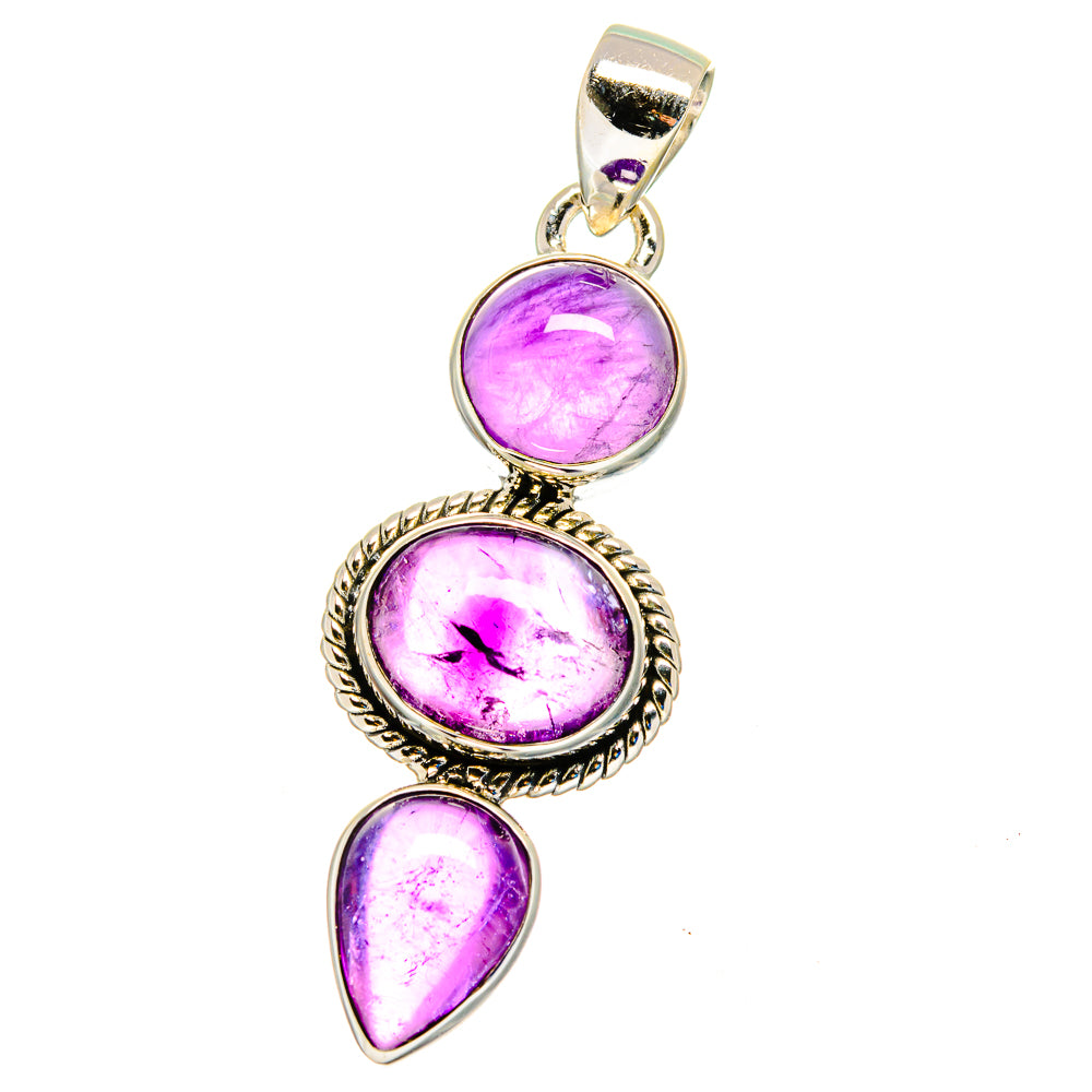 Amethyst Pendants handcrafted by Anasilvercos - PD16327