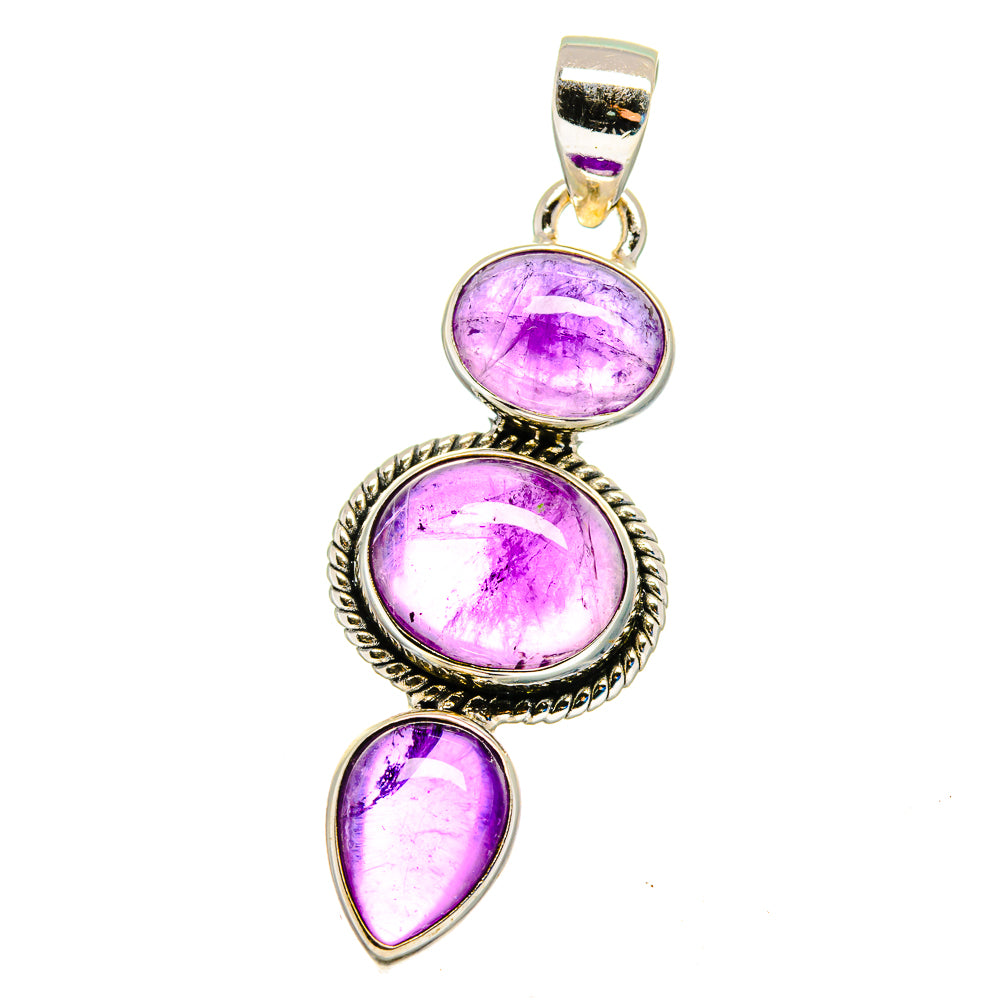 Amethyst Pendants handcrafted by Anasilvercos - PD16328
