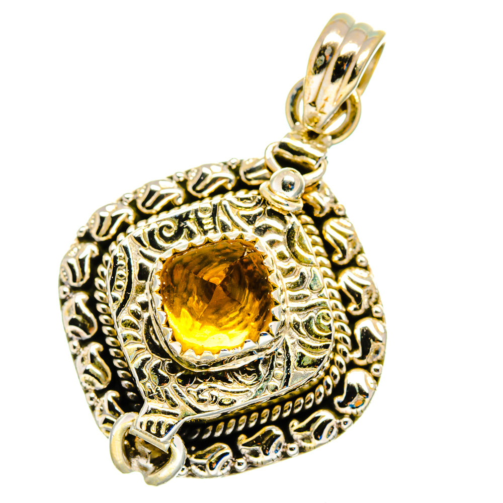 Citrine Pendants handcrafted by Anasilvercos - PD16335