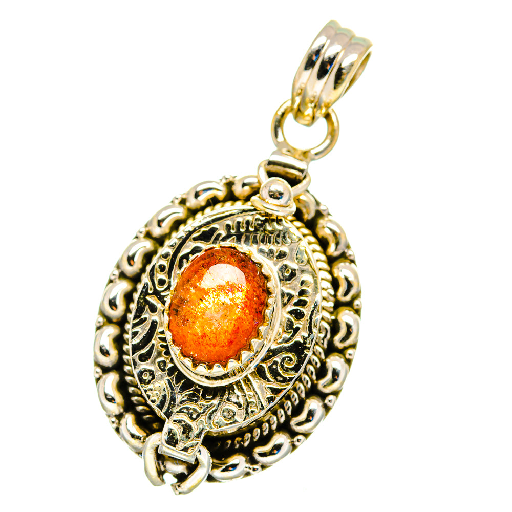Sunstone Pendants handcrafted by Anasilvercos - PD16336