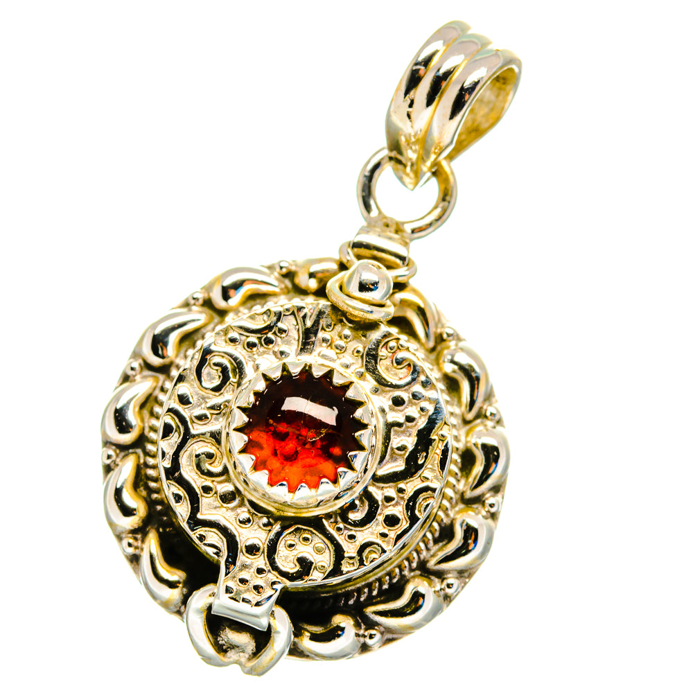 Garnet Pendants handcrafted by Anasilvercos - PD16340