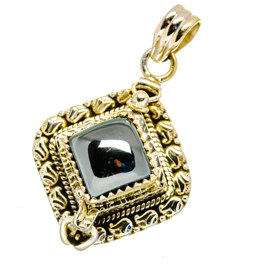 Hematite Pendants handcrafted by Anasilvercos - PD16350