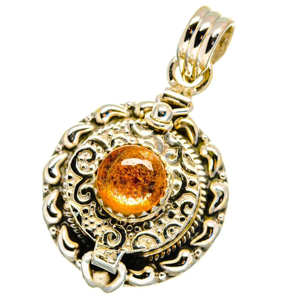 Sunstone Pendants handcrafted by Anasilvercos - PD16356