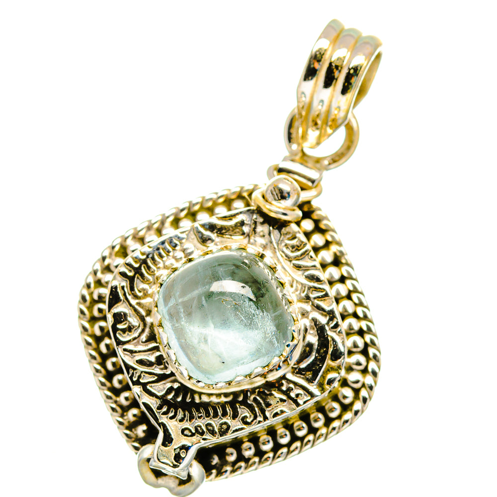 Aquamarine Pendants handcrafted by Anasilvercos - PD16357