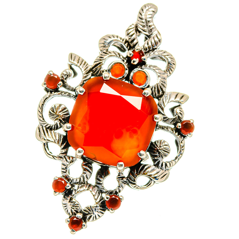 Carnelian Pendants handcrafted by Anasilvercos - PD16358