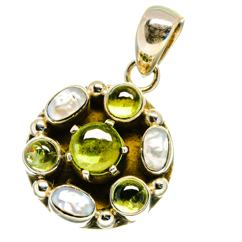Peridot Pendants handcrafted by Anasilvercos - PD16367