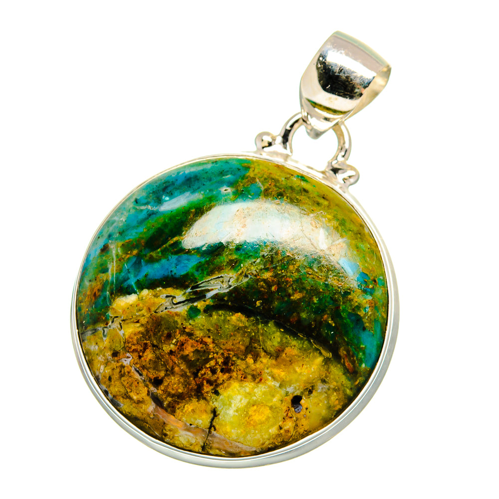 Peruvian Opal Pendants handcrafted by Anasilvercos - PD16385