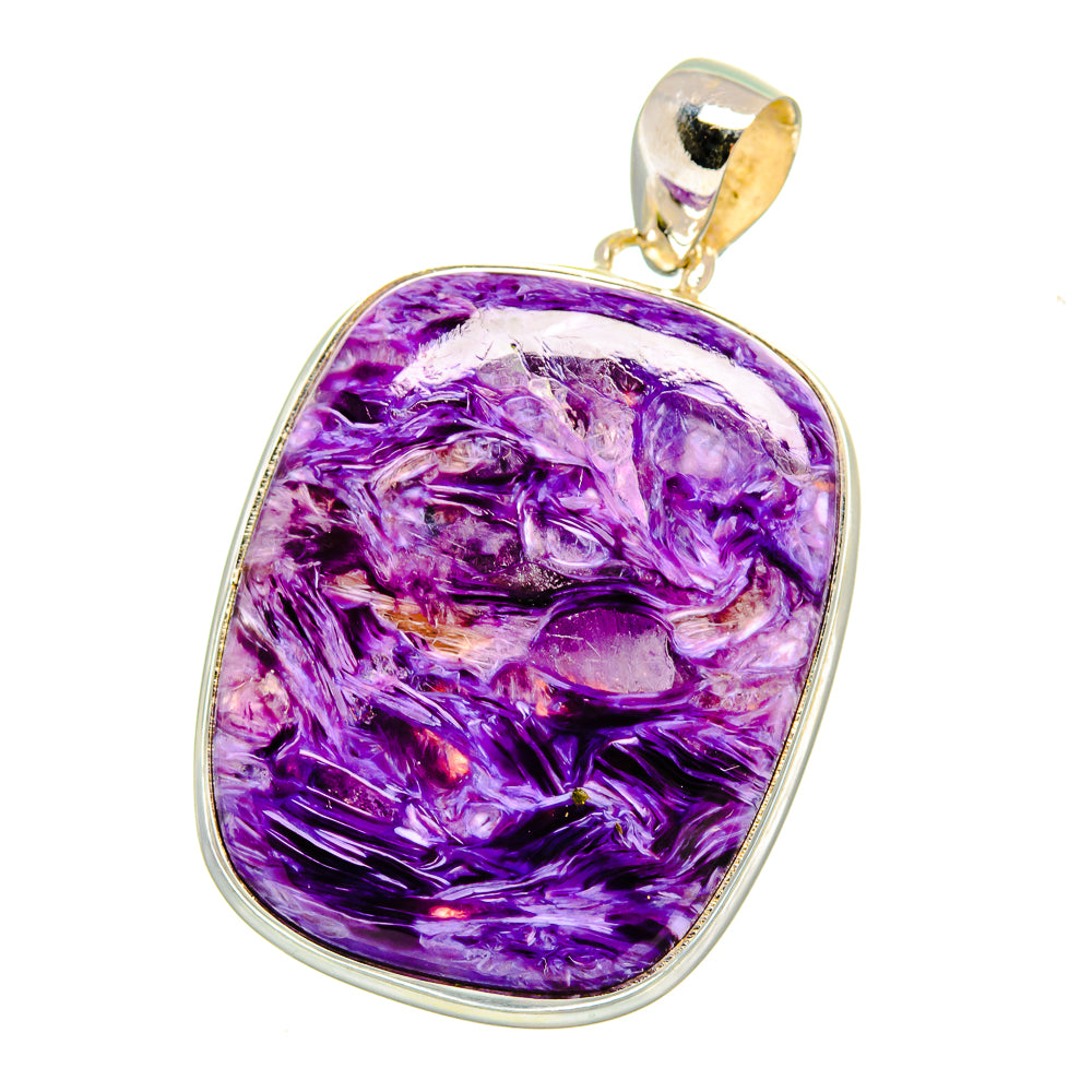 Charoite Pendants handcrafted by Anasilvercos - PD16470