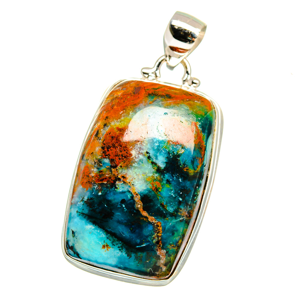 Peruvian Opal Pendants handcrafted by Anasilvercos - PD16478