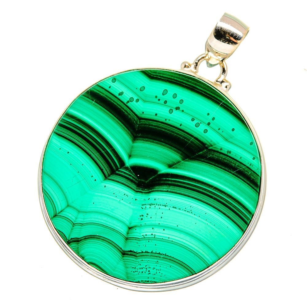 Malachite Pendants handcrafted by Anasilvercos - PD16497