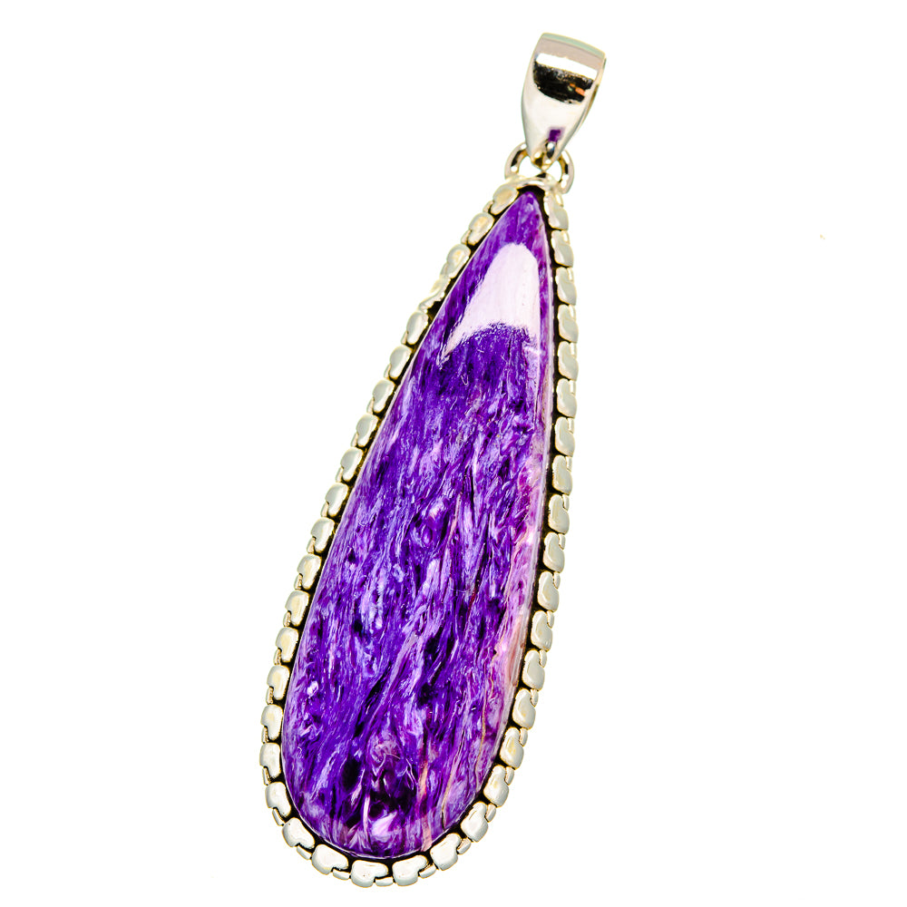 Charoite Pendants handcrafted by Anasilvercos - PD16498