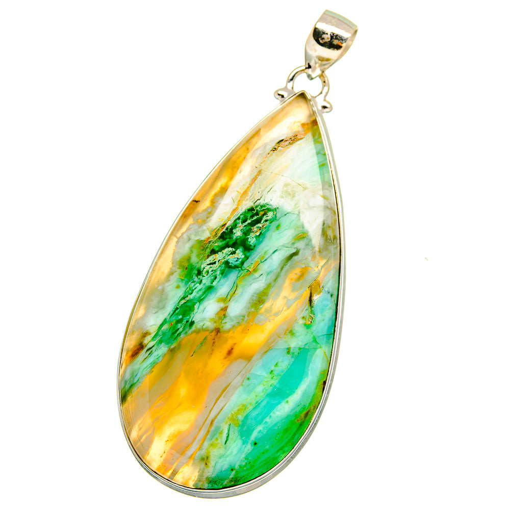 Peruvian Opal Pendants handcrafted by Anasilvercos - PD16524