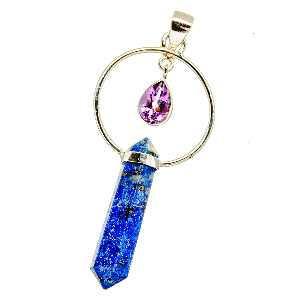 Lapis Lazuli Pendants handcrafted by Anasilvercos - PD16528