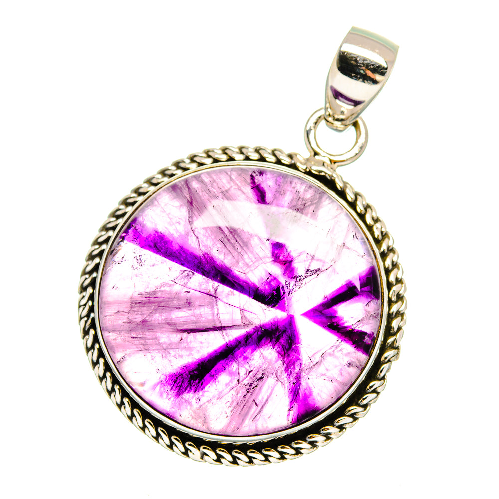 Star Amethyst Pendants handcrafted by Anasilvercos - PD16539