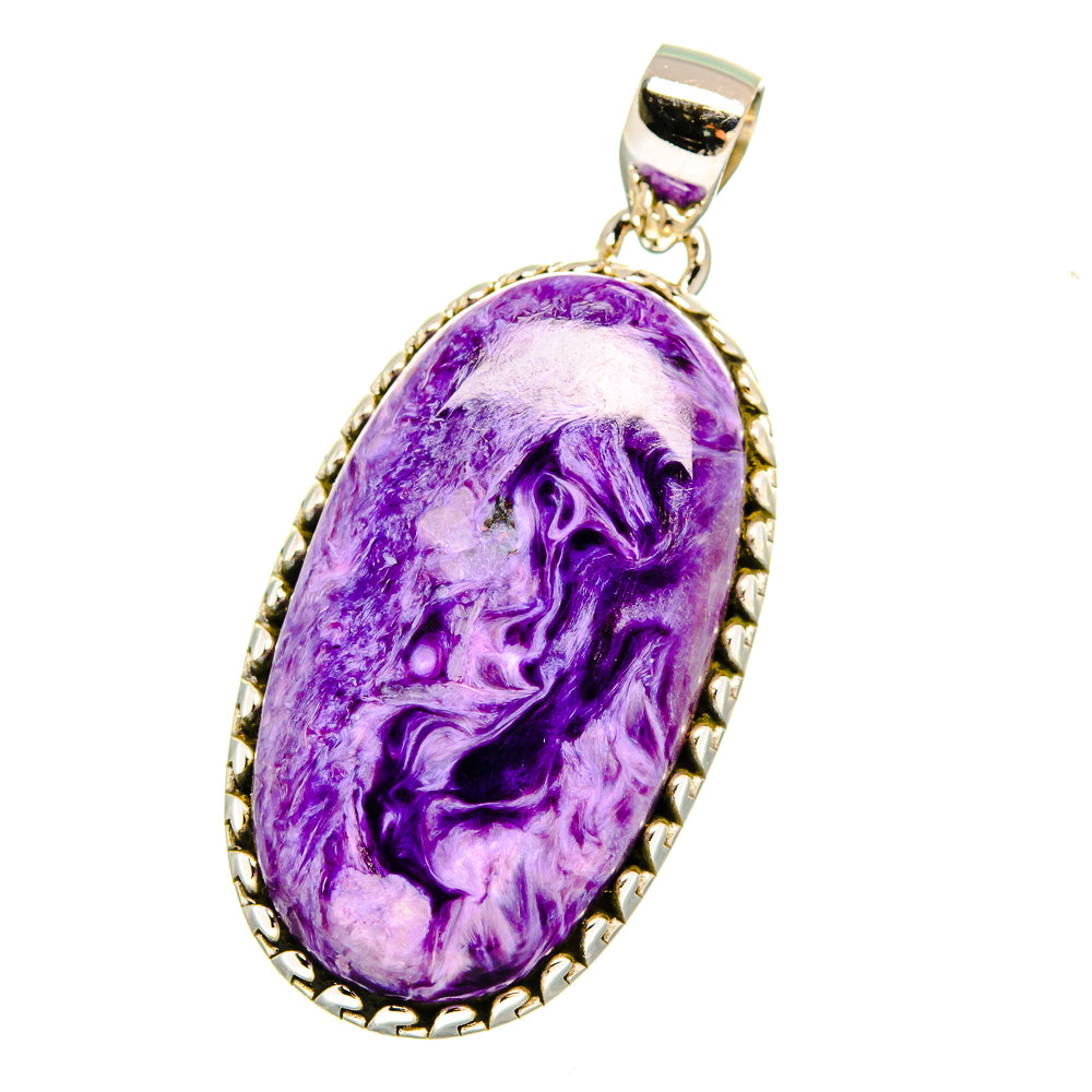 Charoite Pendants handcrafted by Anasilvercos - PD16541